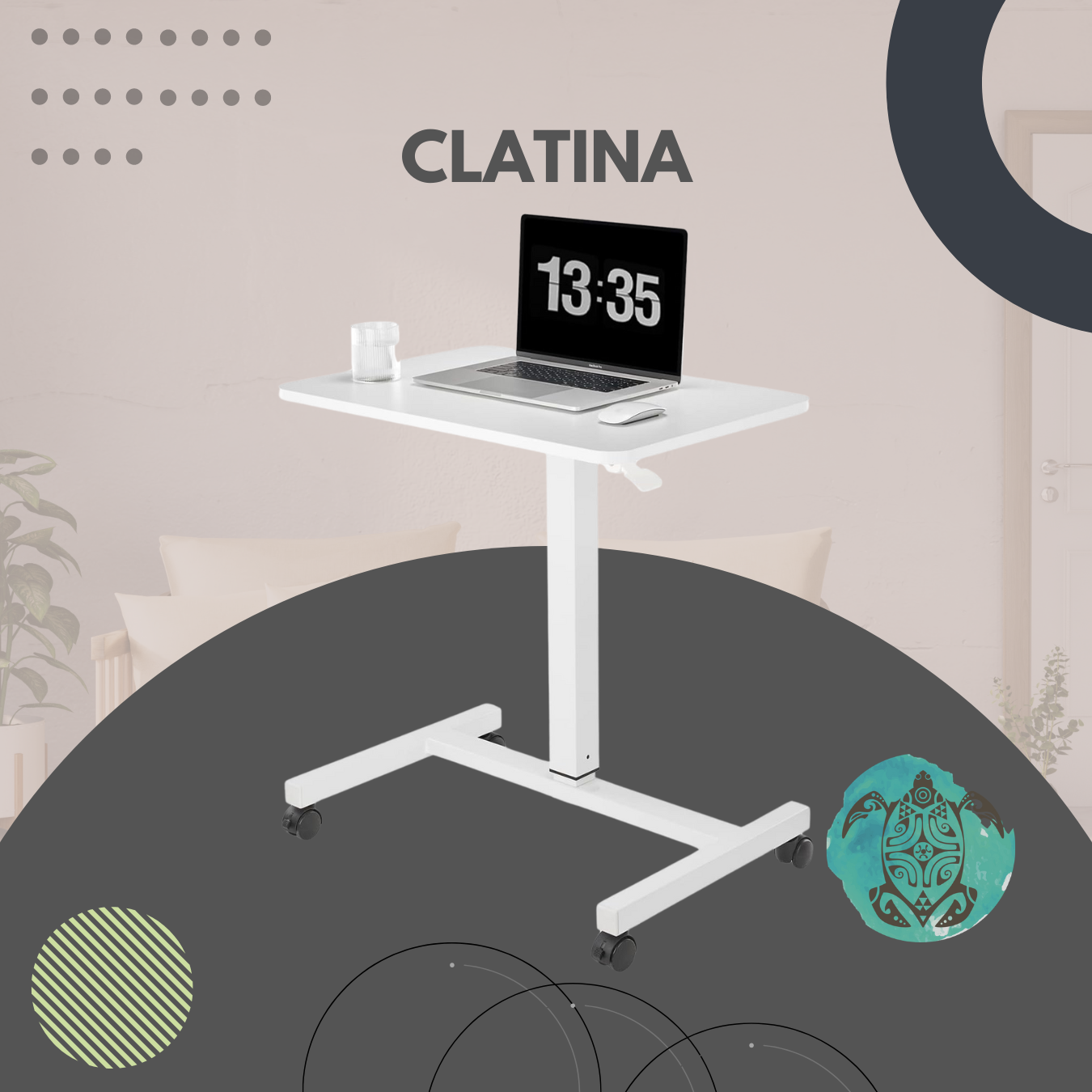 Clatina Standing Desk