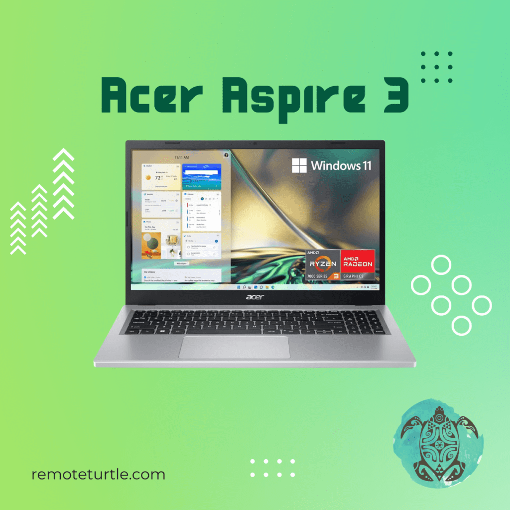 Acer Aspire 3 - Best Laptop For Remote Work