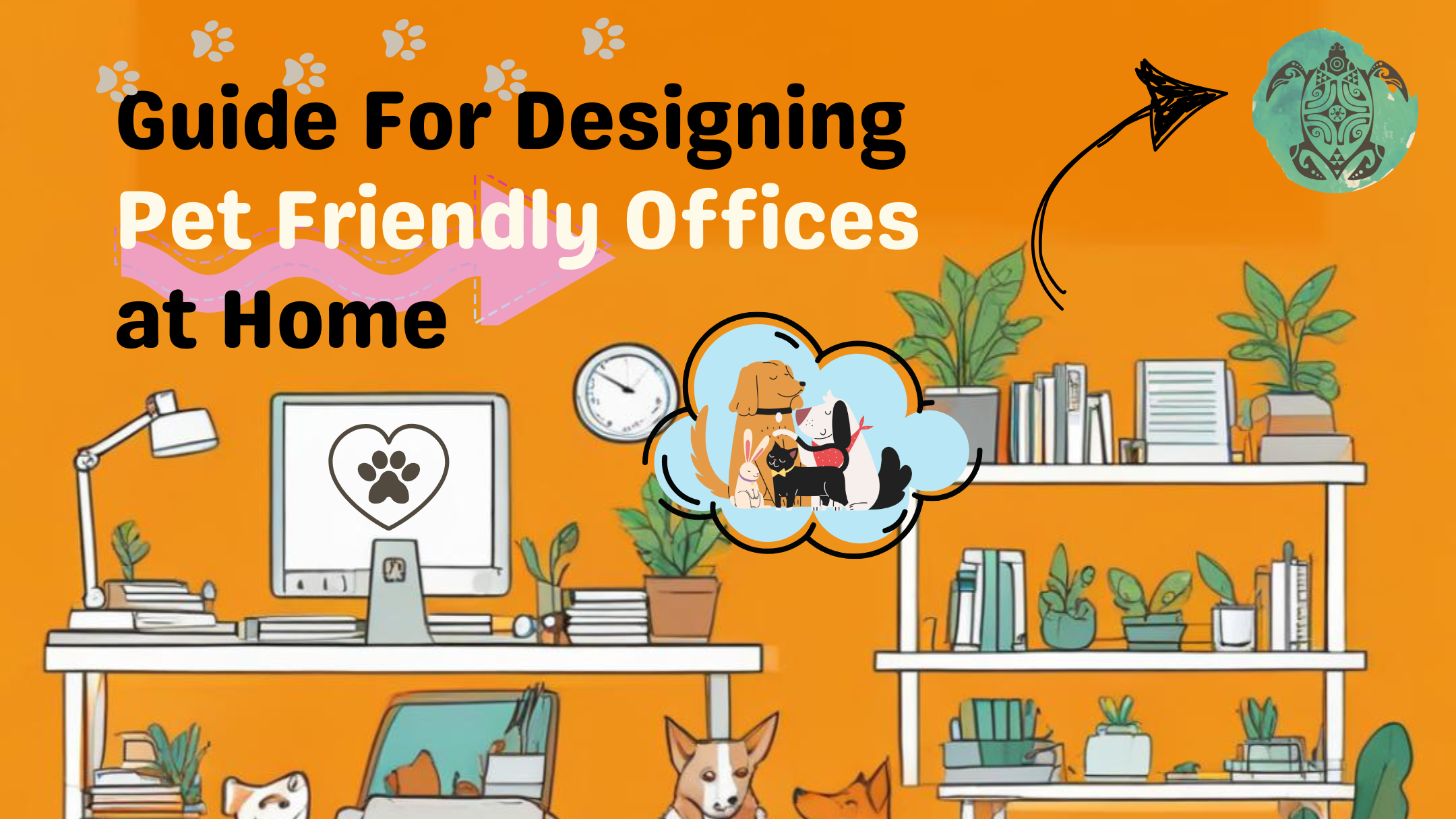 A Comprehensive Guide For Designing Pet Friendly Offices At Home